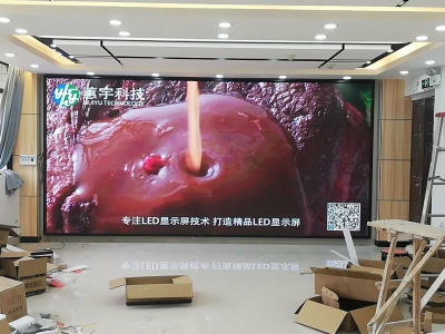 广西大学p2全彩LED显示屏